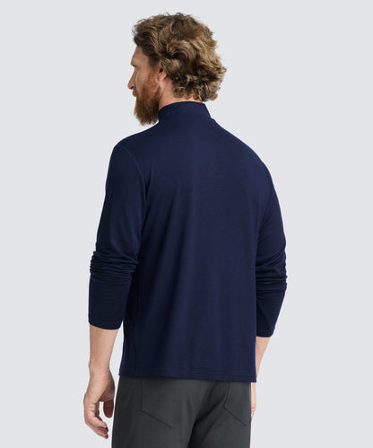 Men's Long Sleeve Hi‑Neck