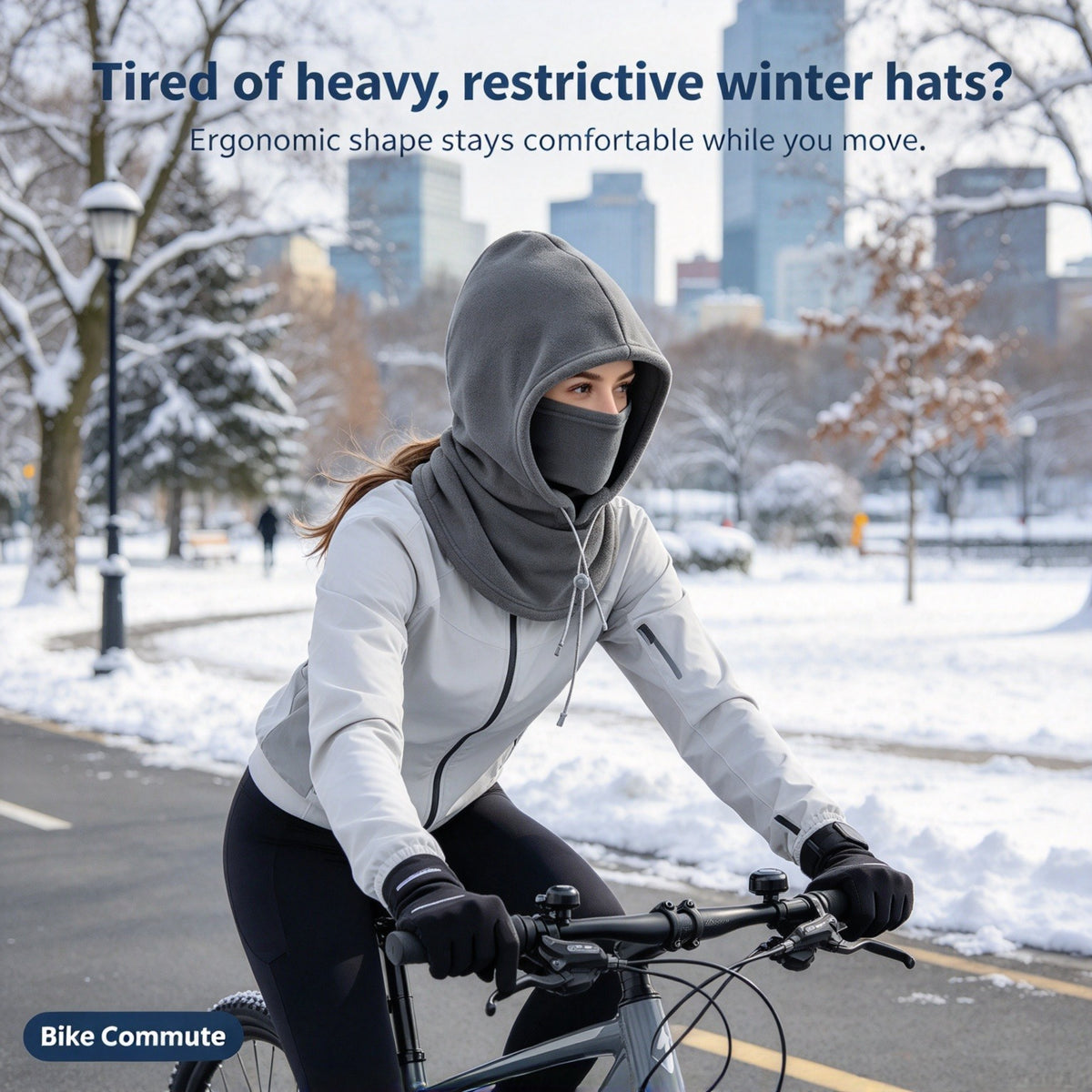 Winter Windproof Balaclava Hood Stay Warm From Head to Neck